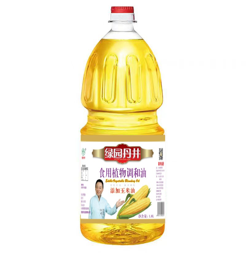 老街玉祥集团 添加玉米油食用植物协调油 1.8L